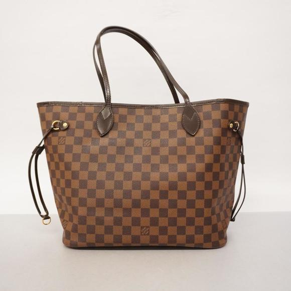 Louis Vuitton Tote Bag Damier Neverfull MM N51105 Ebene Women's - Picture 13 of 13